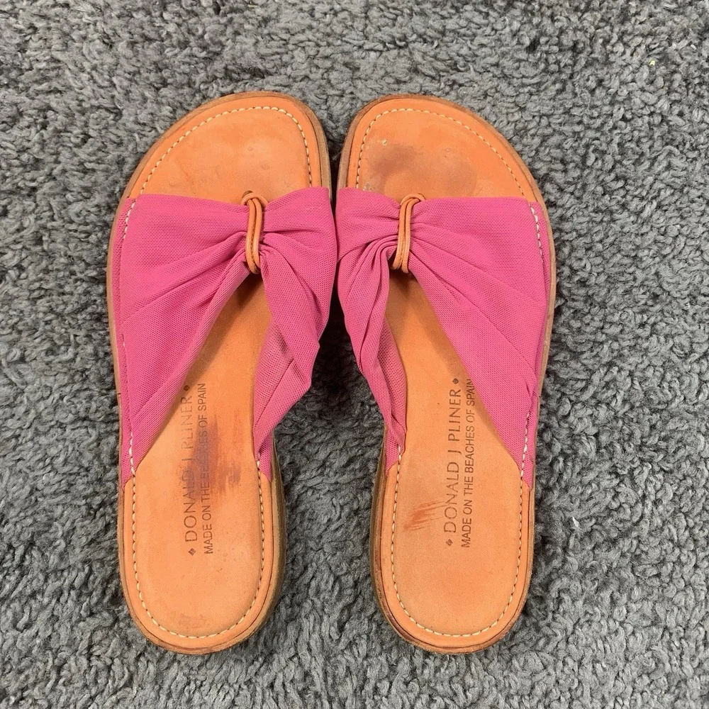 DONALD J PLINER LADIES SANDALS Multicolored Size 7.5 M